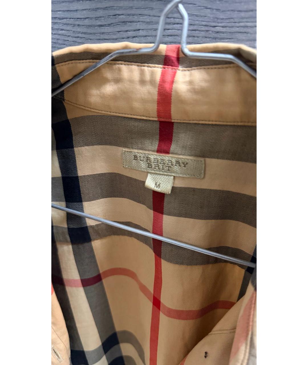 BURBERRY Хлопковая рубашка, фото 3