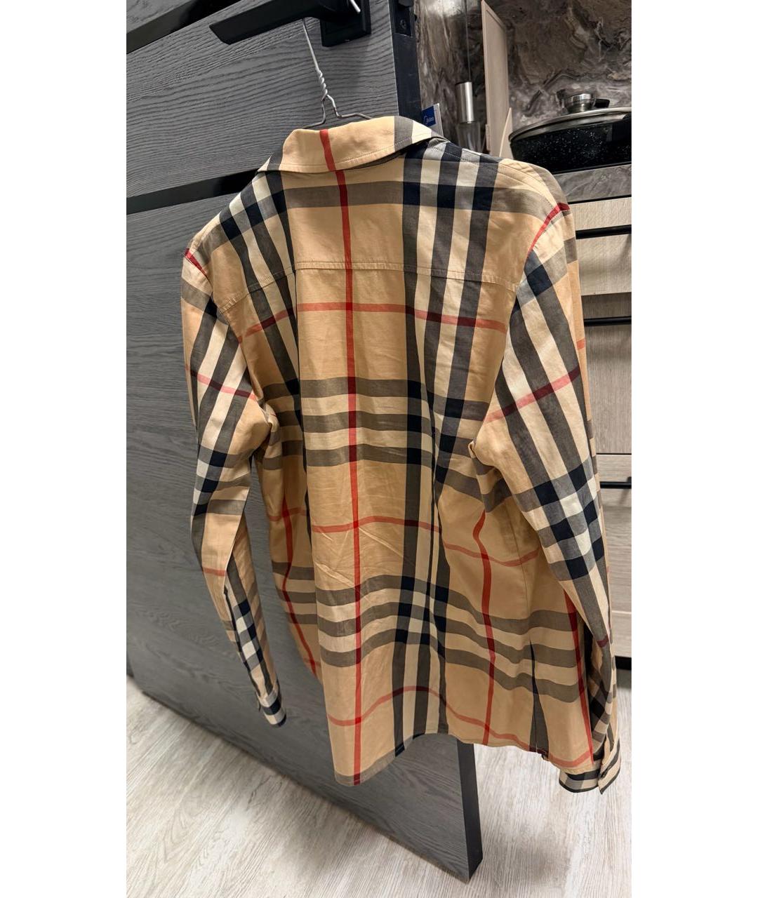 BURBERRY Хлопковая рубашка, фото 2