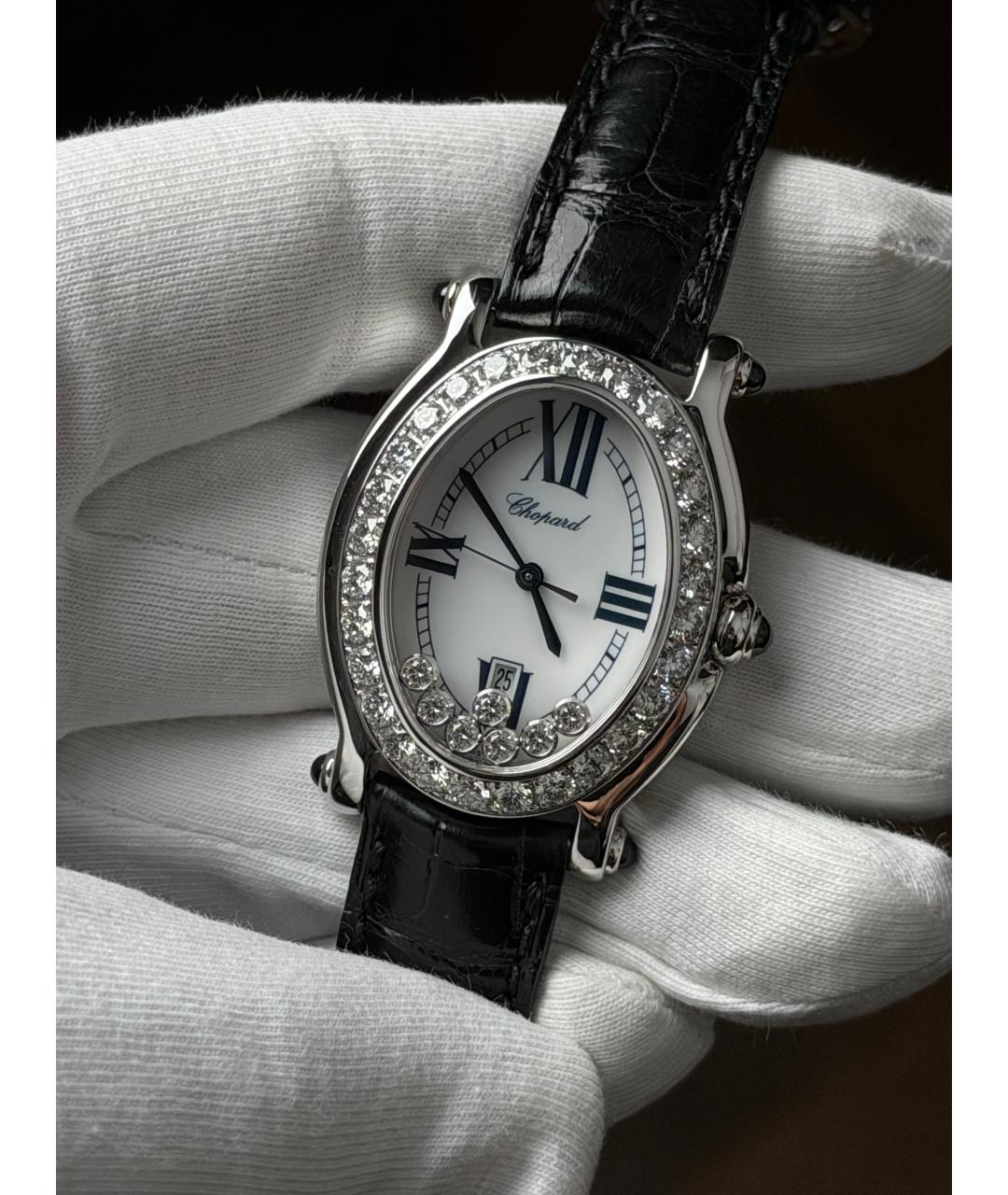 CHOPARD Белые часы из белого золота, фото 2