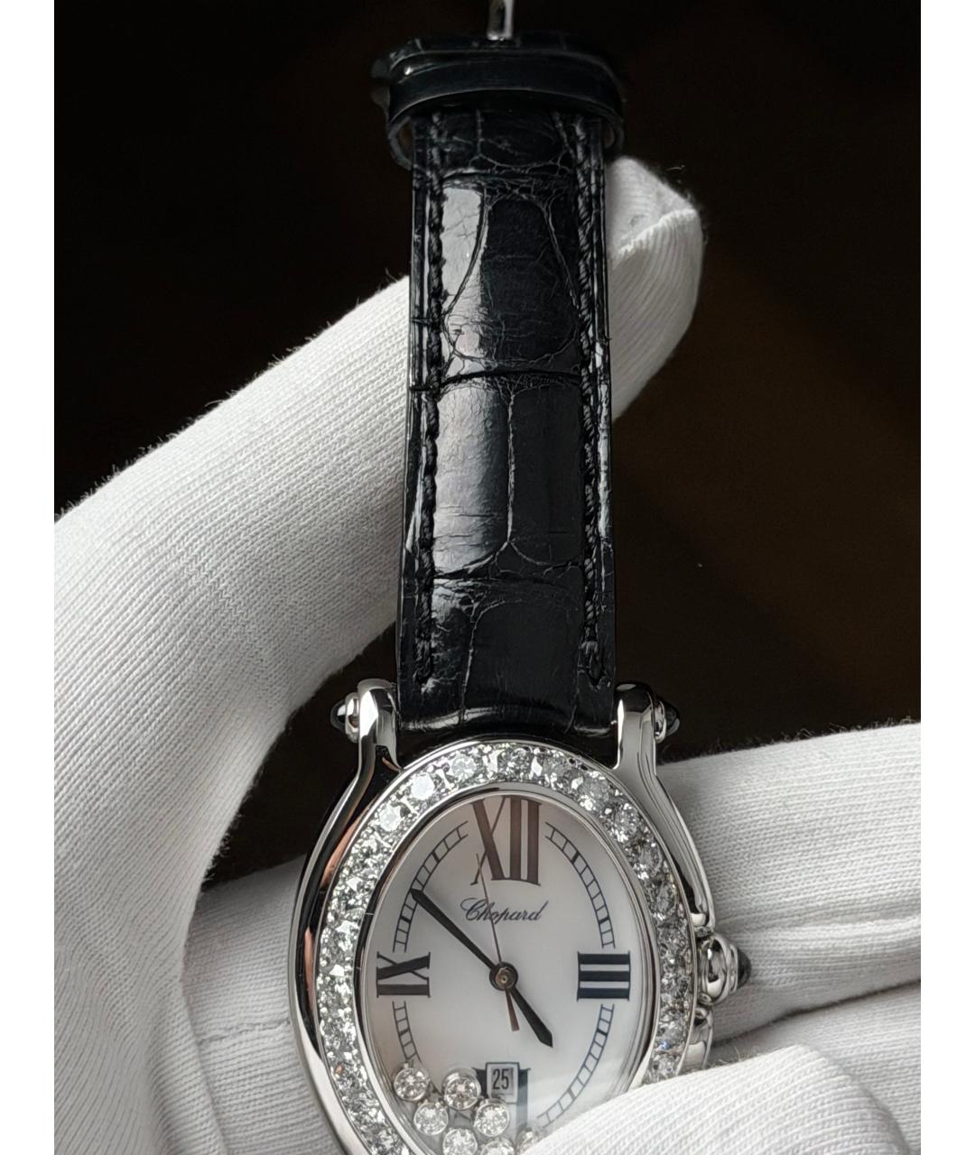CHOPARD Белые часы из белого золота, фото 7