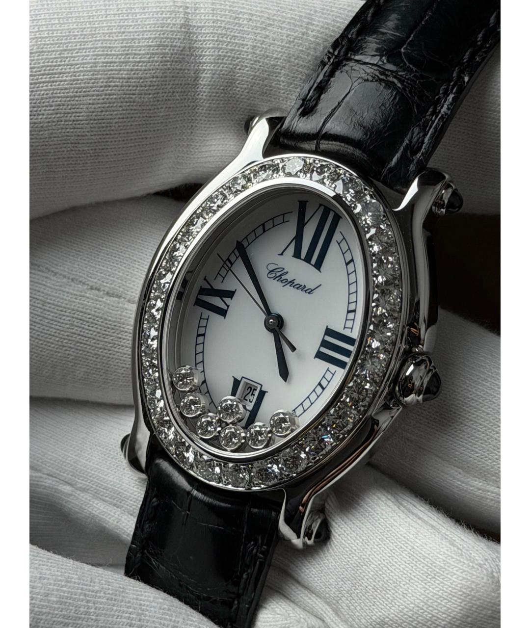 CHOPARD Белые часы из белого золота, фото 3