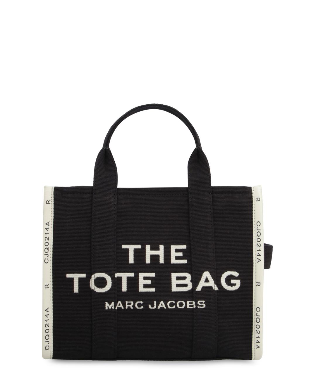 MARC JACOBS Черная хлопковая сумка тоут, фото 1