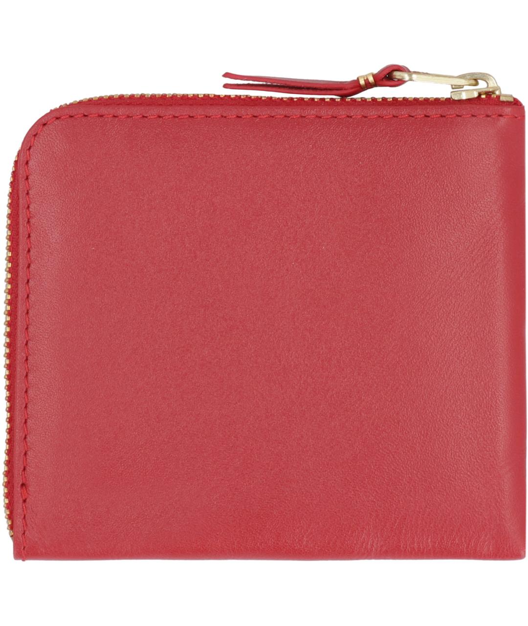 COMME DES GARÇONS WALLET Красный кожаный кошелек, фото 3