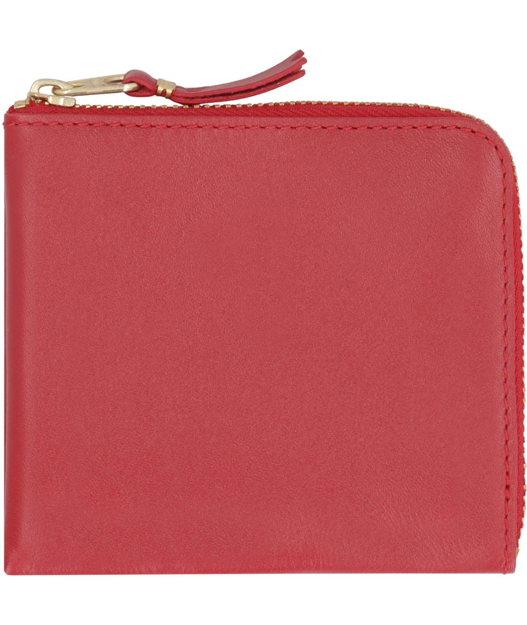 COMME DES GARÇONS WALLET Красный кожаный кошелек, фото 2