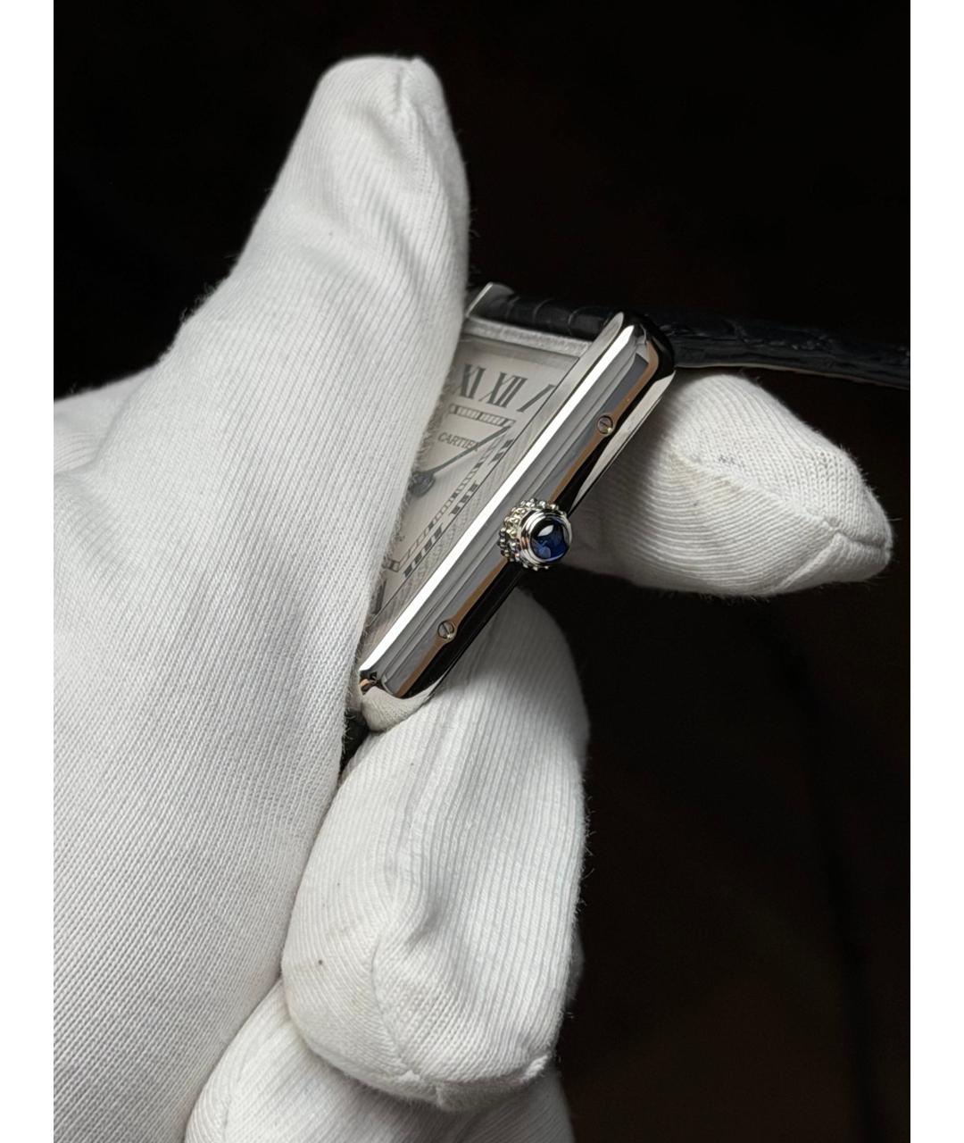 CARTIER Белые часы, фото 3