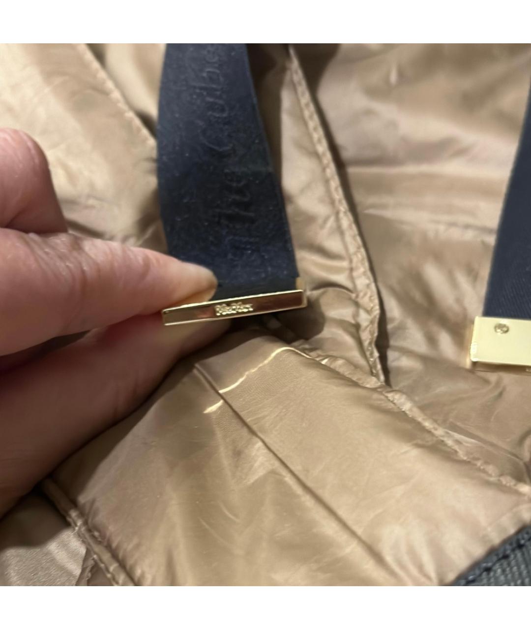 MAX MARA Коричневая полиамидовая парка, фото 4