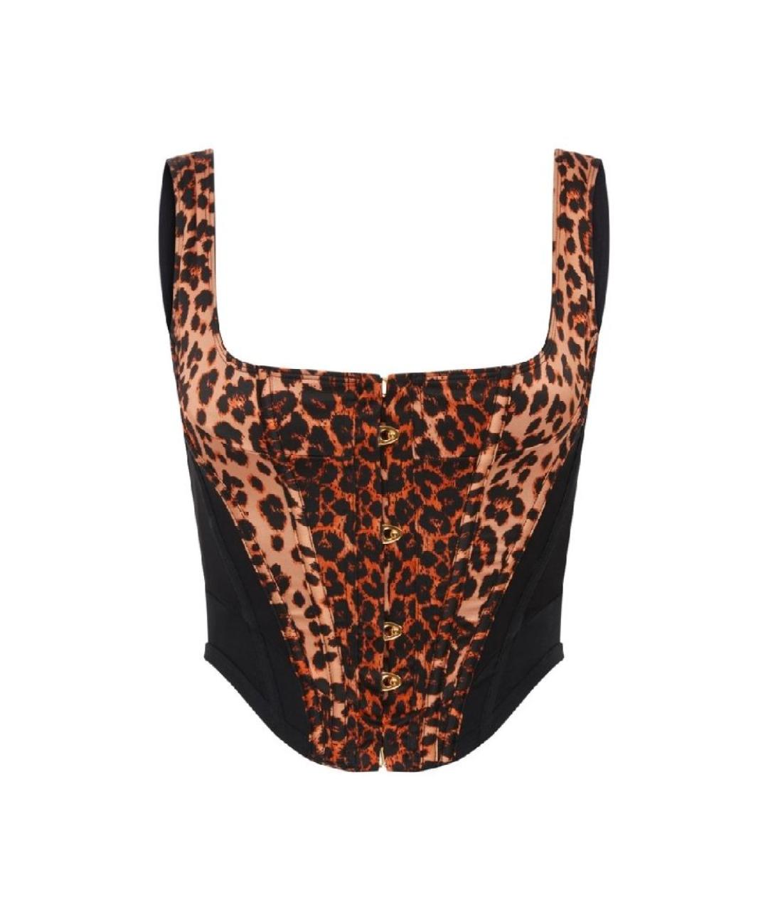 AGENT PROVOCATEUR Мульти шелковый корсет, фото 8