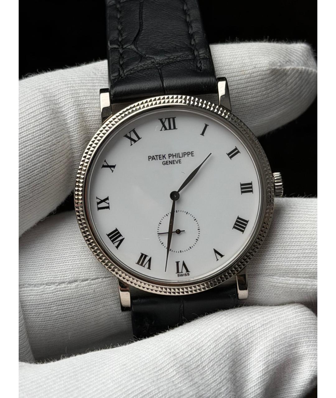 PATEK PHILIPPE Белые часы из белого золота, фото 3