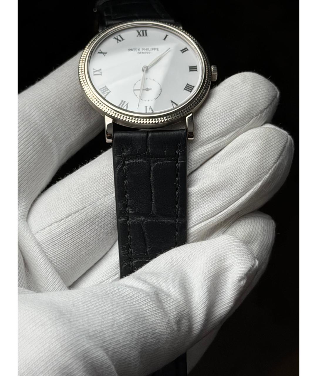 PATEK PHILIPPE Белые часы из белого золота, фото 6