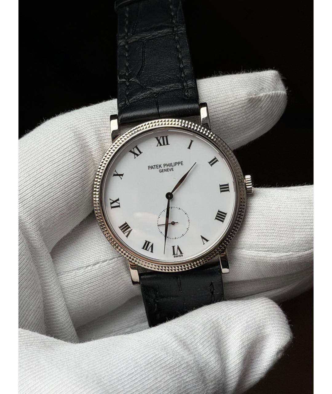 PATEK PHILIPPE Белые часы из белого золота, фото 2