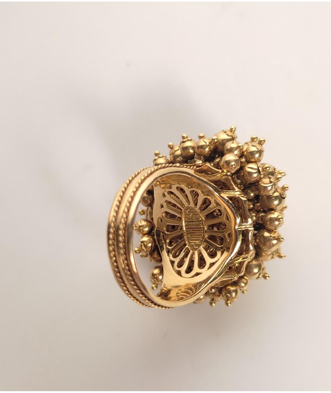 MOONLIGHT Золотое кольцо из желтого золота, фото 2