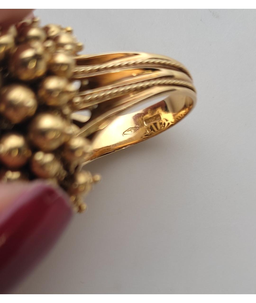 MOONLIGHT Золотое кольцо из желтого золота, фото 4