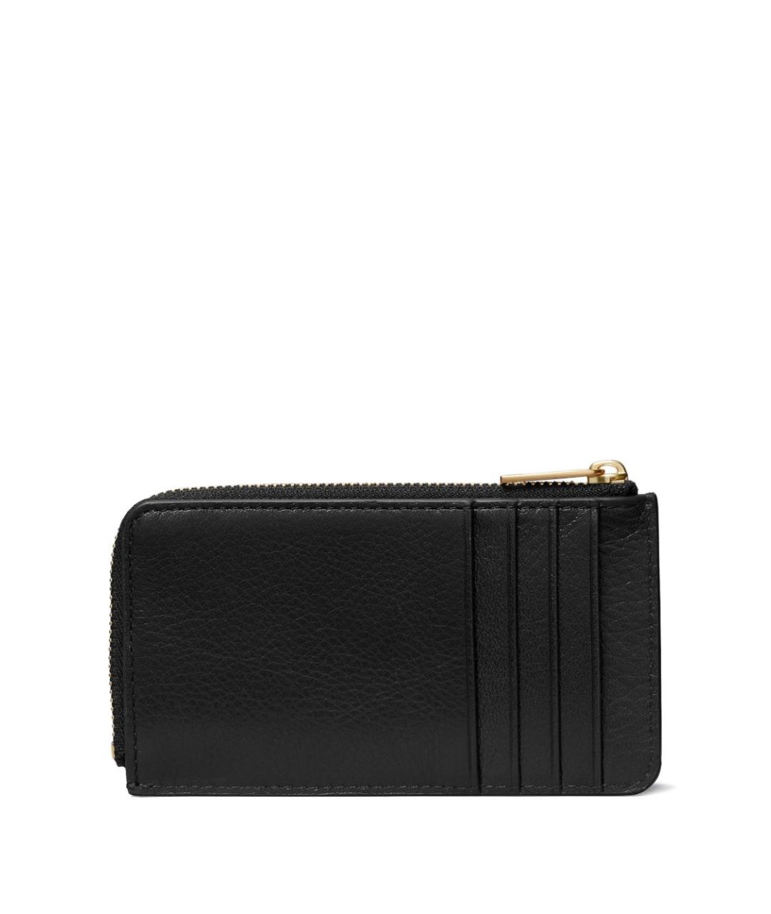 TORY BURCH Черный кожаный кошелек, фото 3