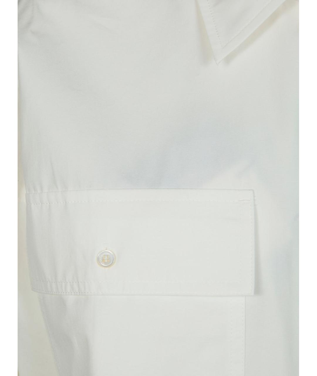 WEEKEND MAX MARA Серая хлопковая рубашка, фото 3