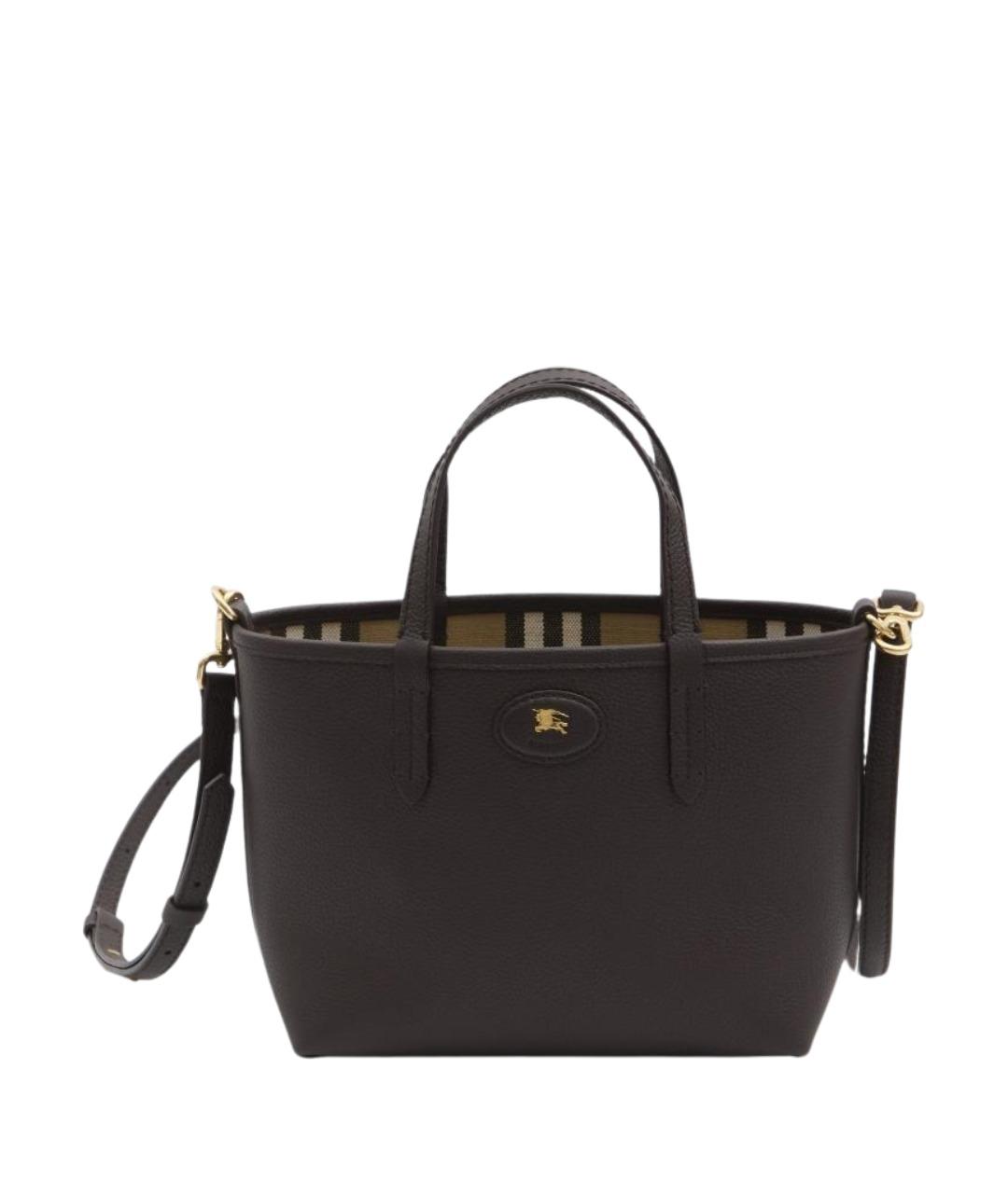 BURBERRY Кожаная сумка тоут, фото 1