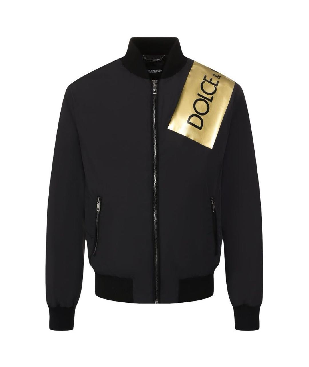 DOLCE&GABBANA Черная полиамидовая куртка, фото 9