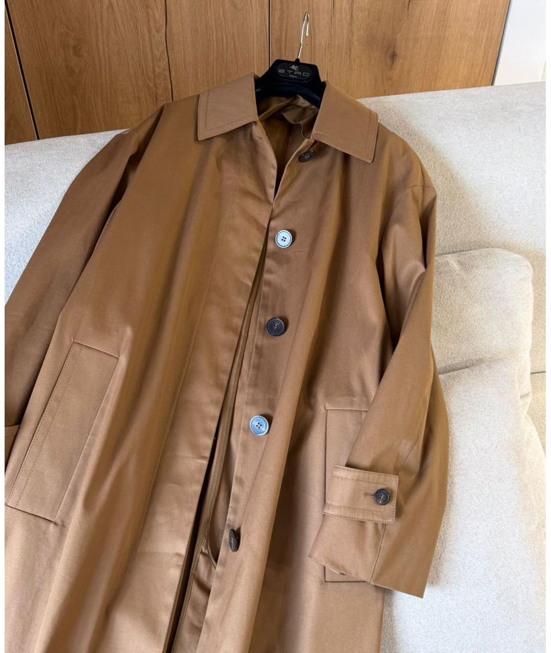 MAX MARA Бежевый тренч/плащ, фото 2