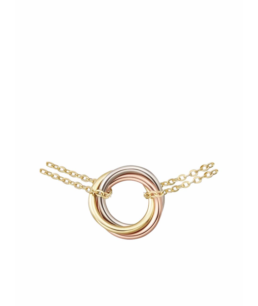 CARTIER Золотое колье из желтого золота, фото 1