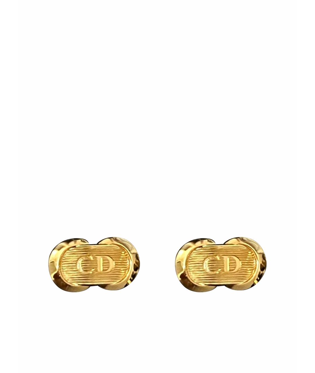 CHRISTIAN DIOR Золотые запонки, фото 1