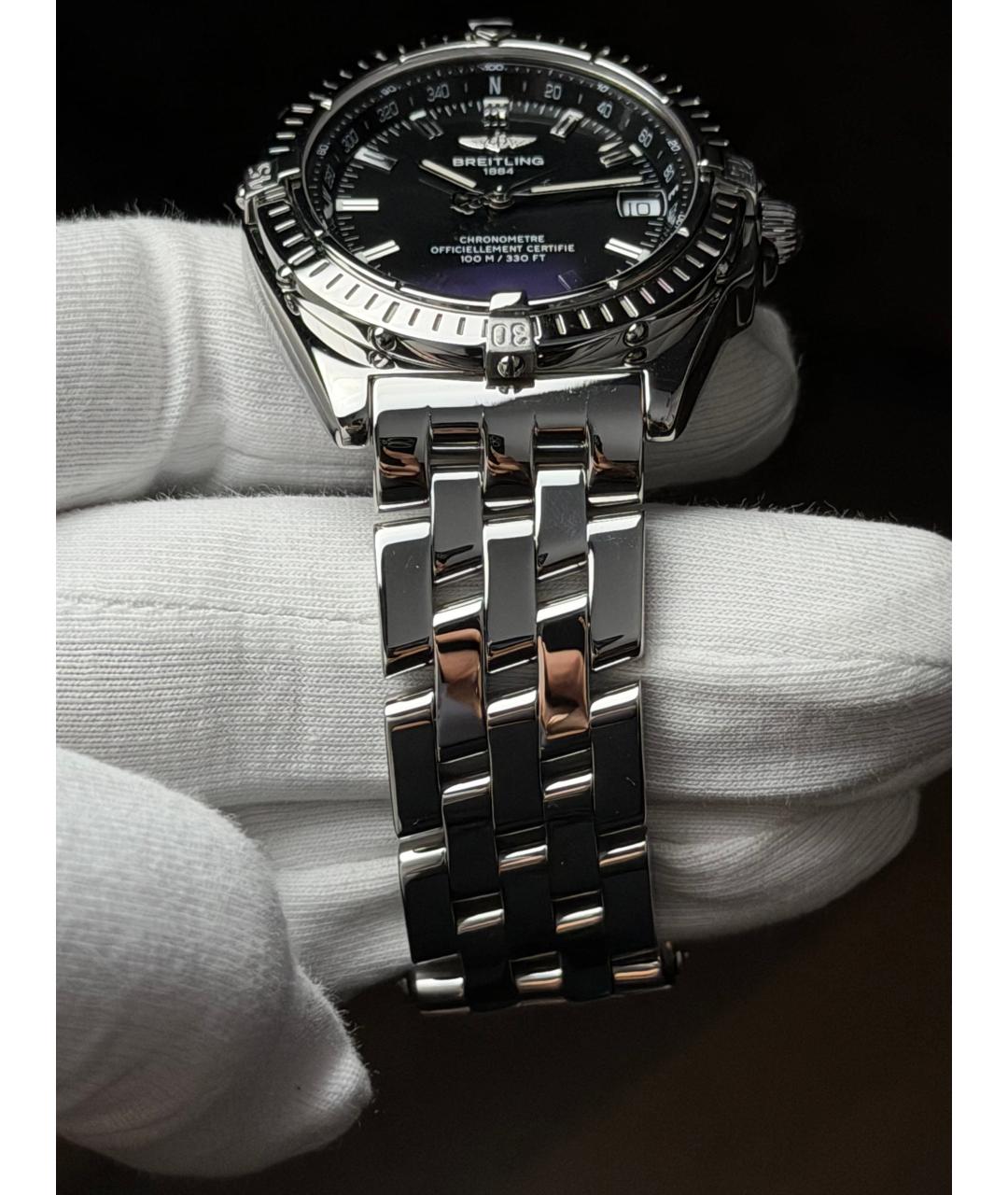 BREITLING Черные часы, фото 7