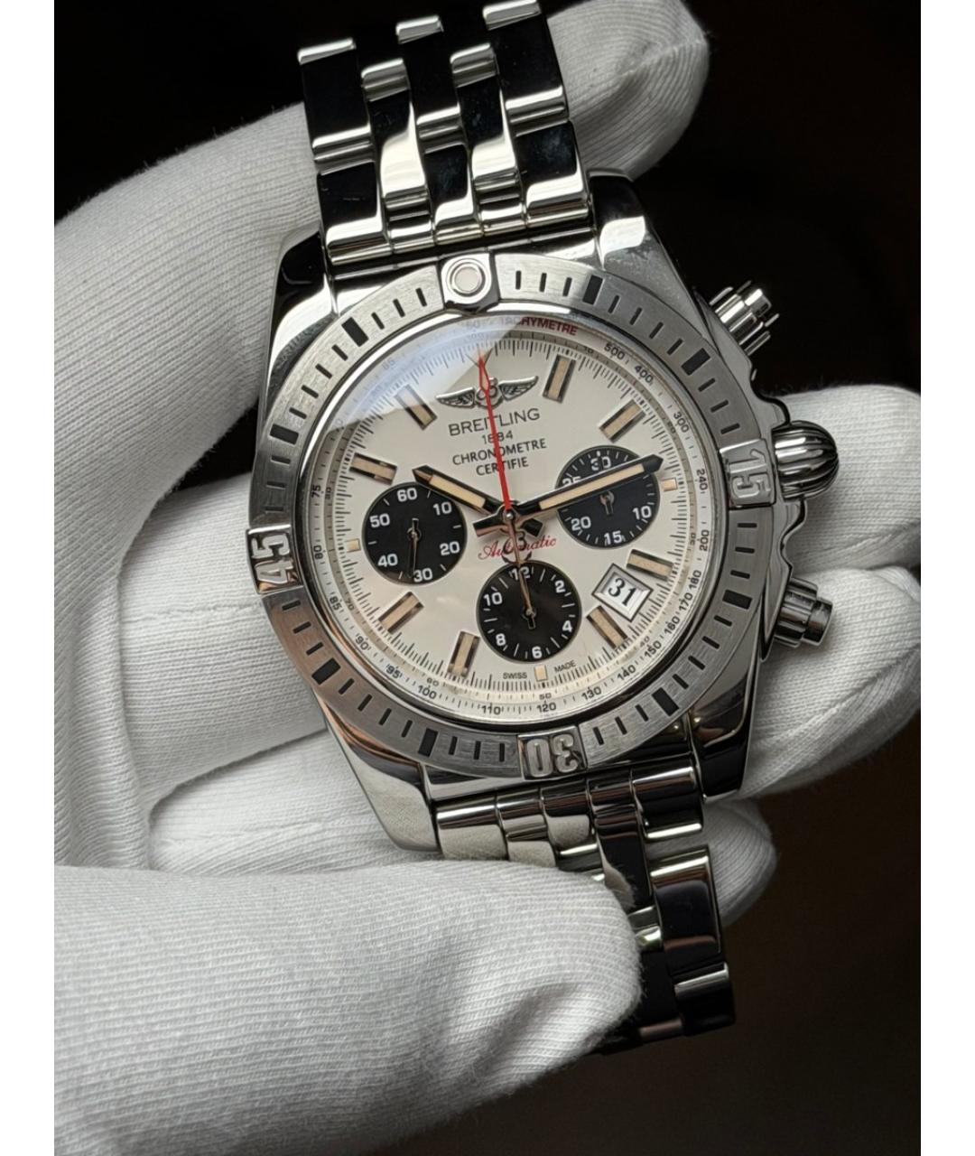 BREITLING Бежевые часы, фото 2