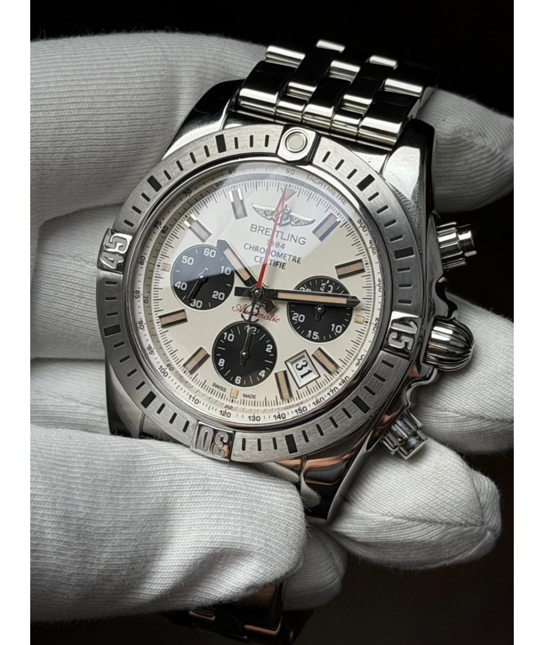 BREITLING Бежевые часы, фото 3