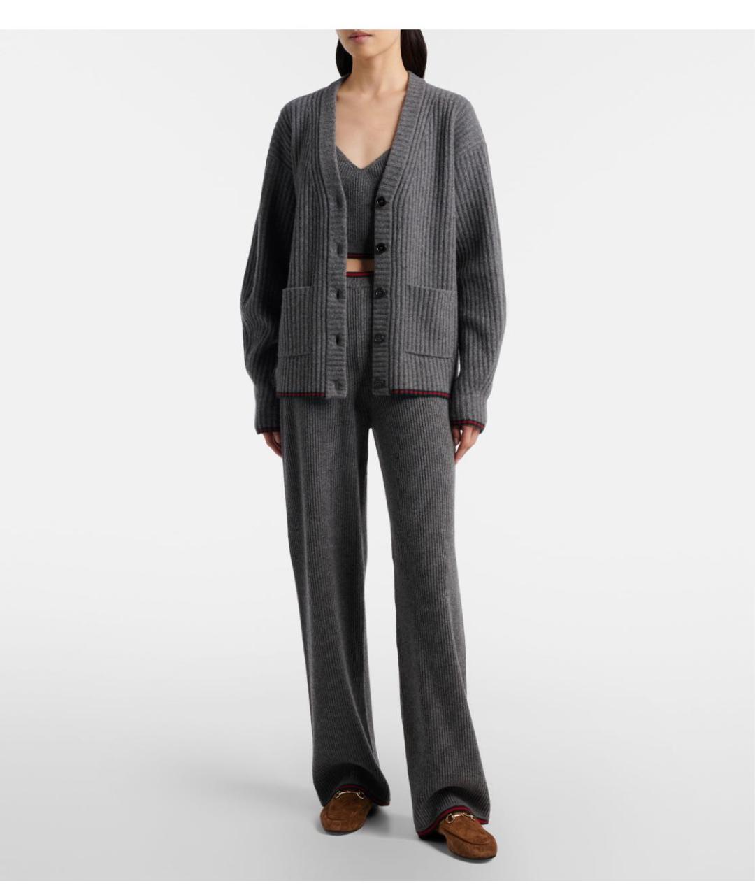 GUCCI Коричневые замшевые лоферы, фото 3