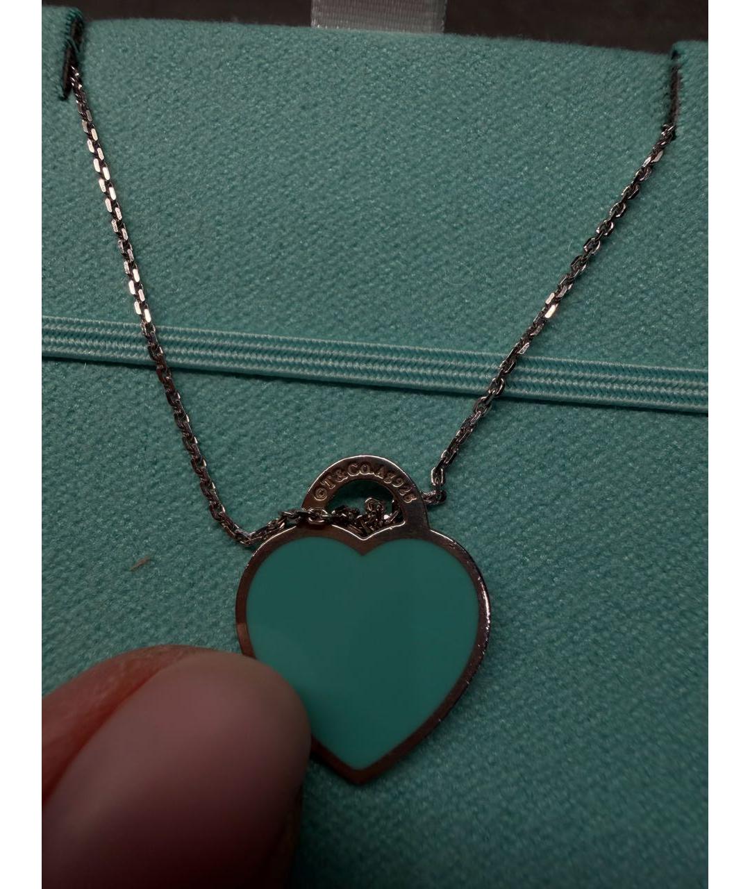 TIFFANY&CO Серебряный серебряный кулон, фото 3