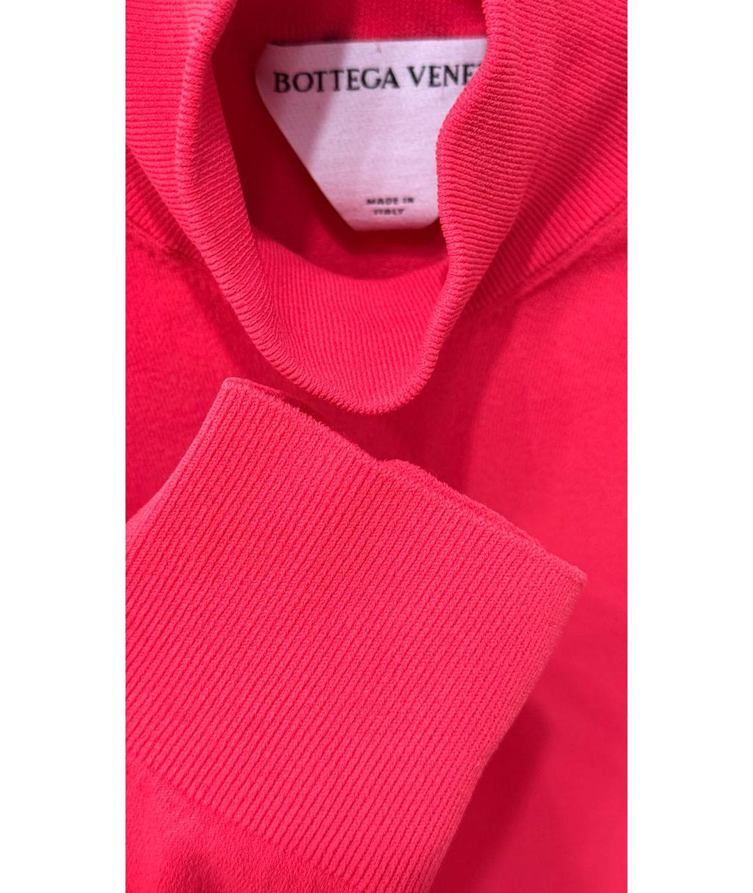 BOTTEGA VENETA Фуксия вискозная водолазка, фото 4