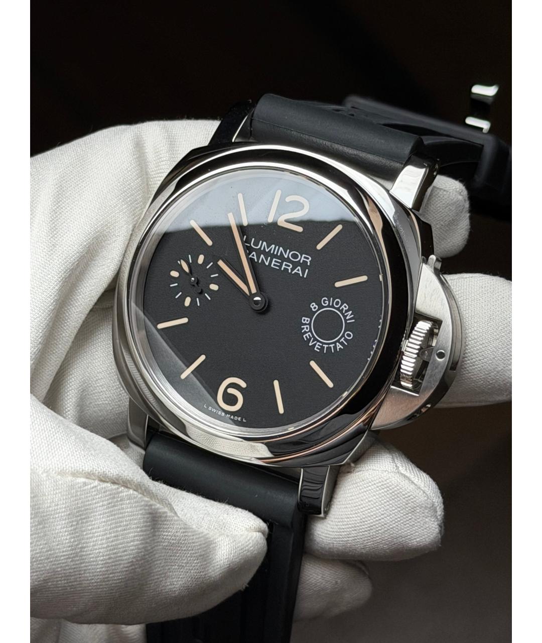 PANERAI Черные часы, фото 3