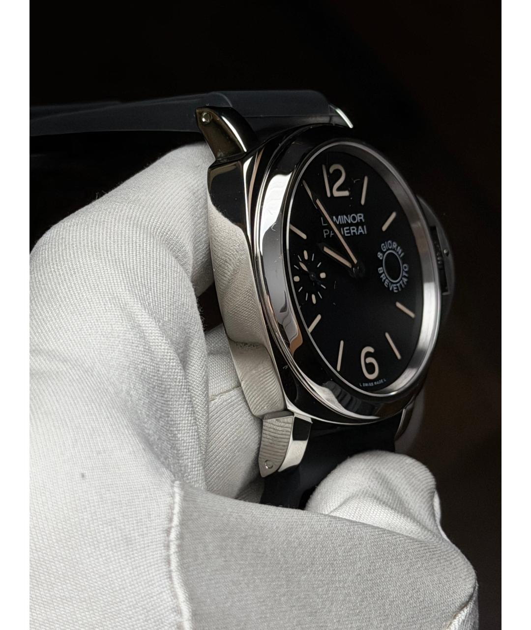 PANERAI Черные часы, фото 5