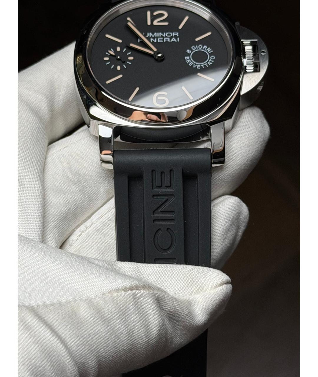 PANERAI Черные часы, фото 6