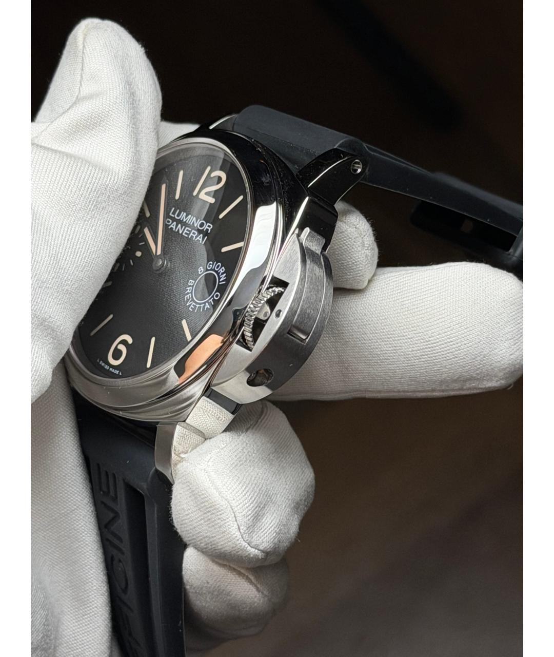 PANERAI Черные часы, фото 4