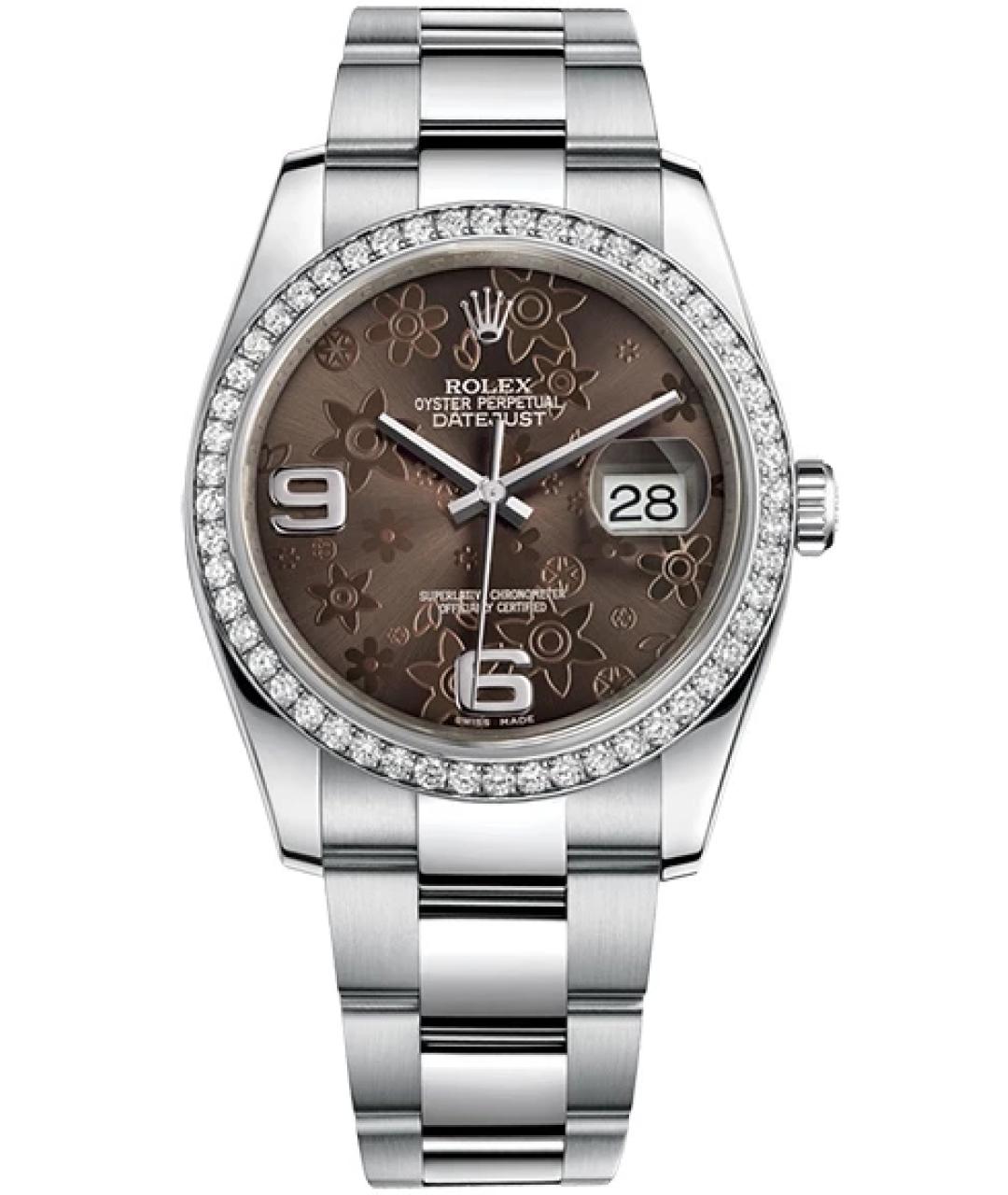 ROLEX Коричневые часы, фото 10