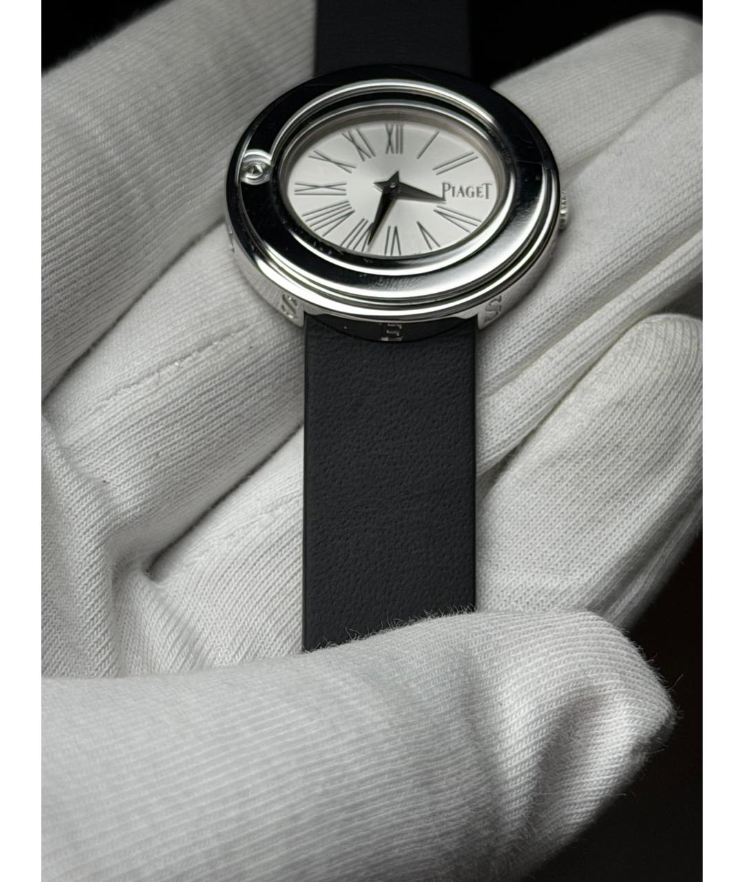 PIAGET Серые часы из белого золота, фото 6