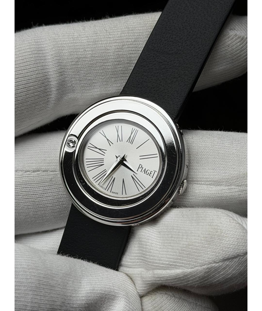 PIAGET Серые часы из белого золота, фото 3