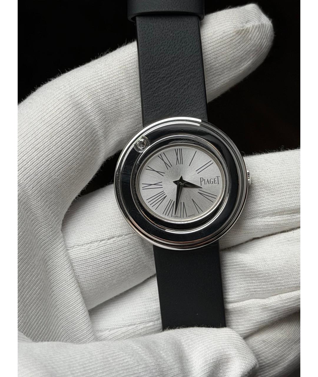 PIAGET Серые часы из белого золота, фото 2