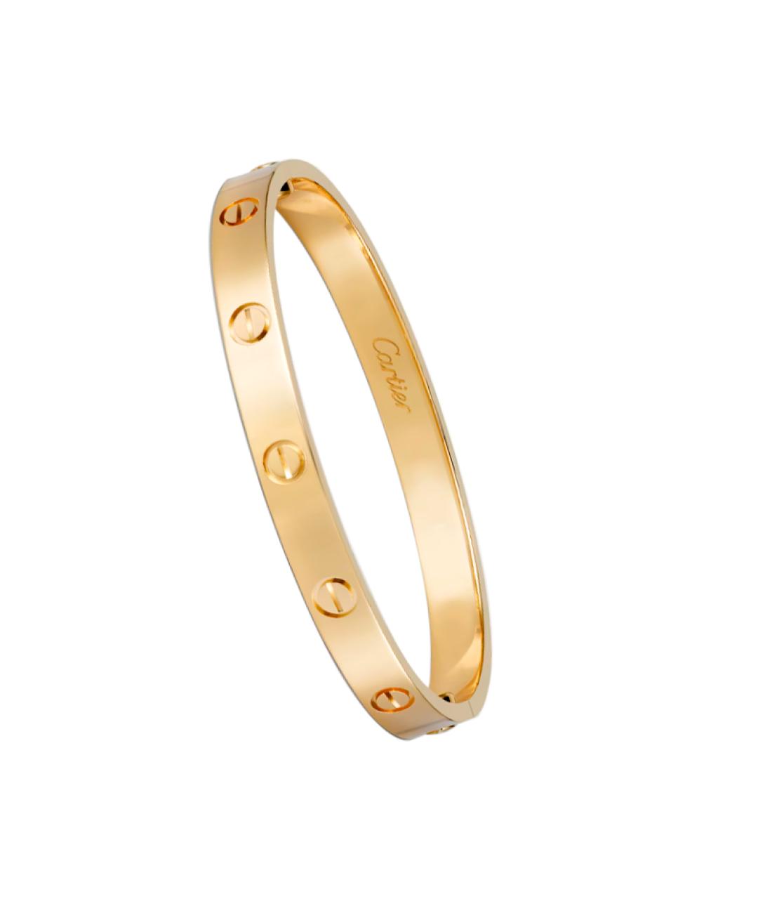 CARTIER Золотой браслет из желтого золота, фото 4
