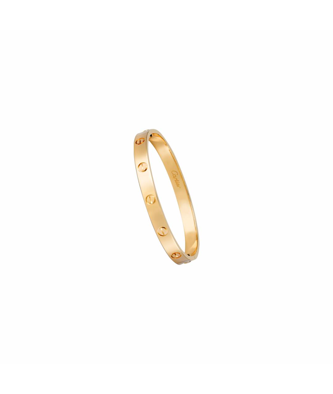 CARTIER Золотой браслет из желтого золота, фото 1