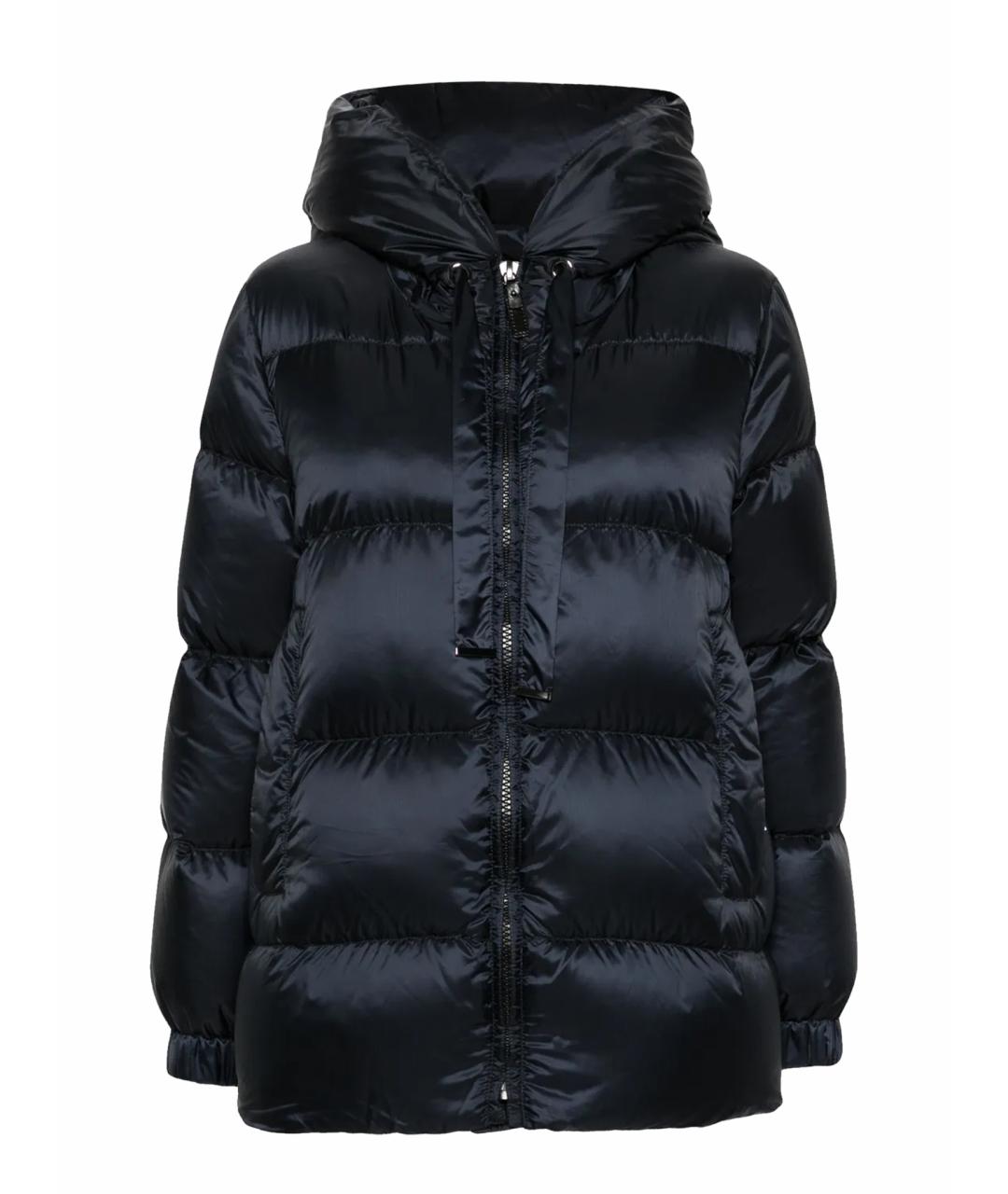 MAX MARA Темно-синий пуховик, фото 1