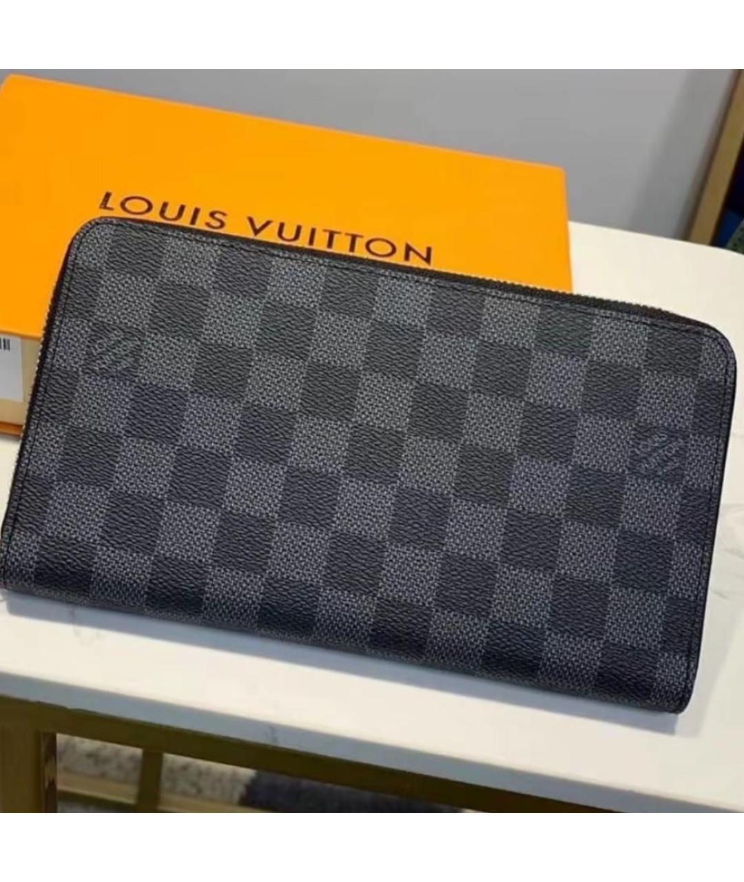 LOUIS VUITTON Черный кошелек, фото 3