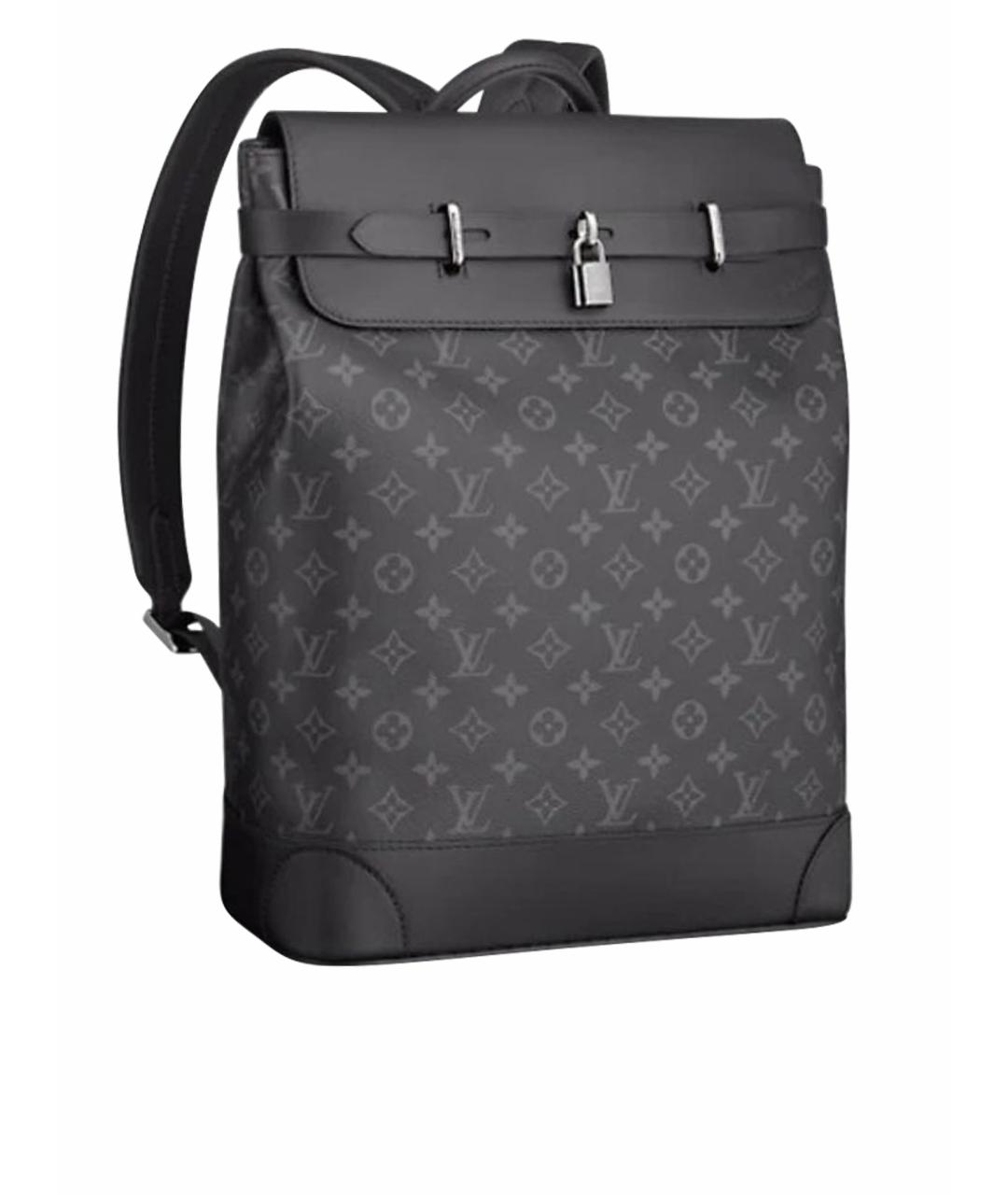 LOUIS VUITTON Серый рюкзак из канвы, фото 1