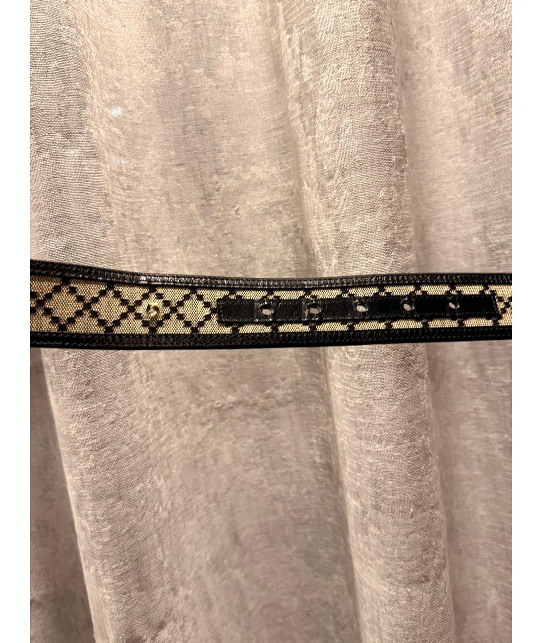GUCCI Бежевый кожаный ремень, фото 6