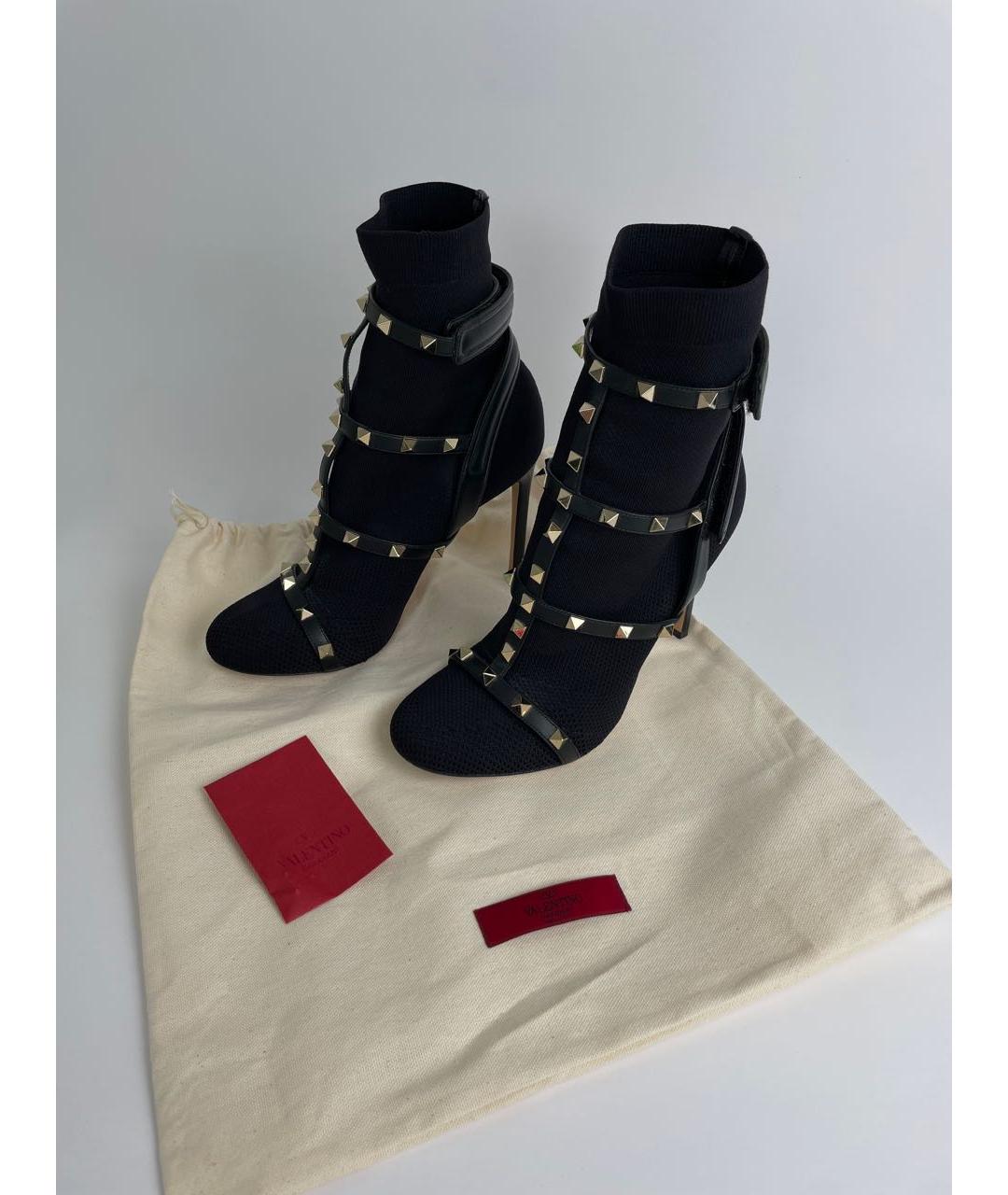 VALENTINO Черные полусапоги, фото 3