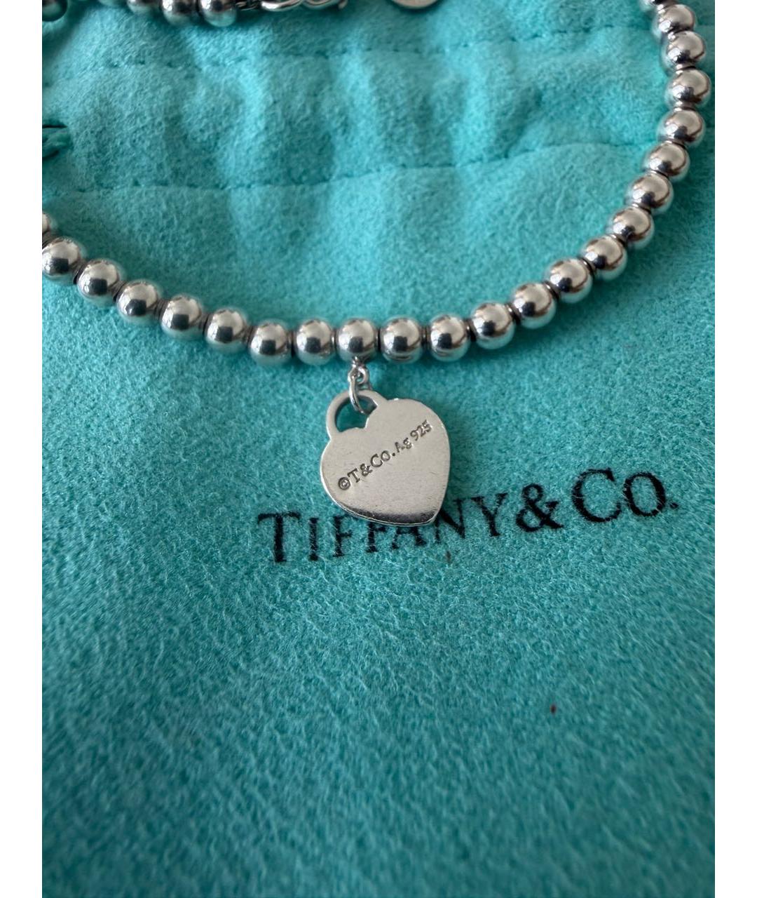 TIFFANY&CO Серебряный серебряный браслет, фото 8