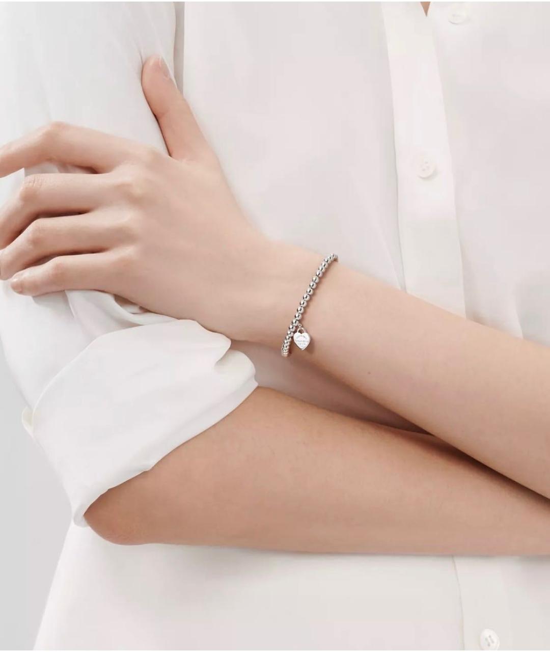 TIFFANY&CO Серебряный серебряный браслет, фото 2