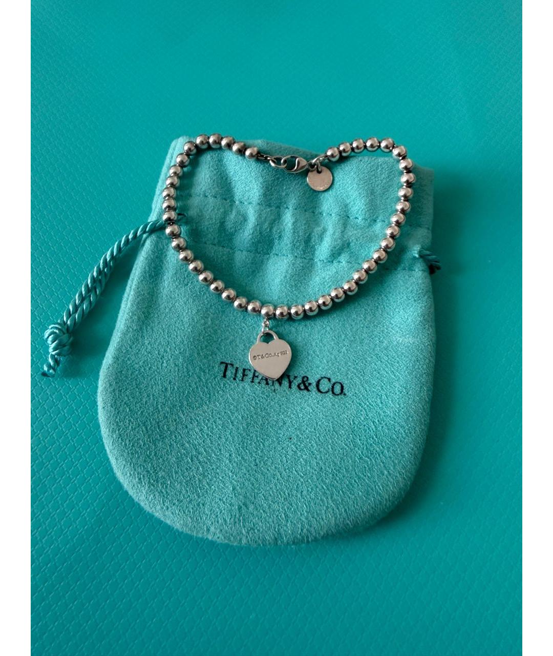TIFFANY&CO Серебряный серебряный браслет, фото 3
