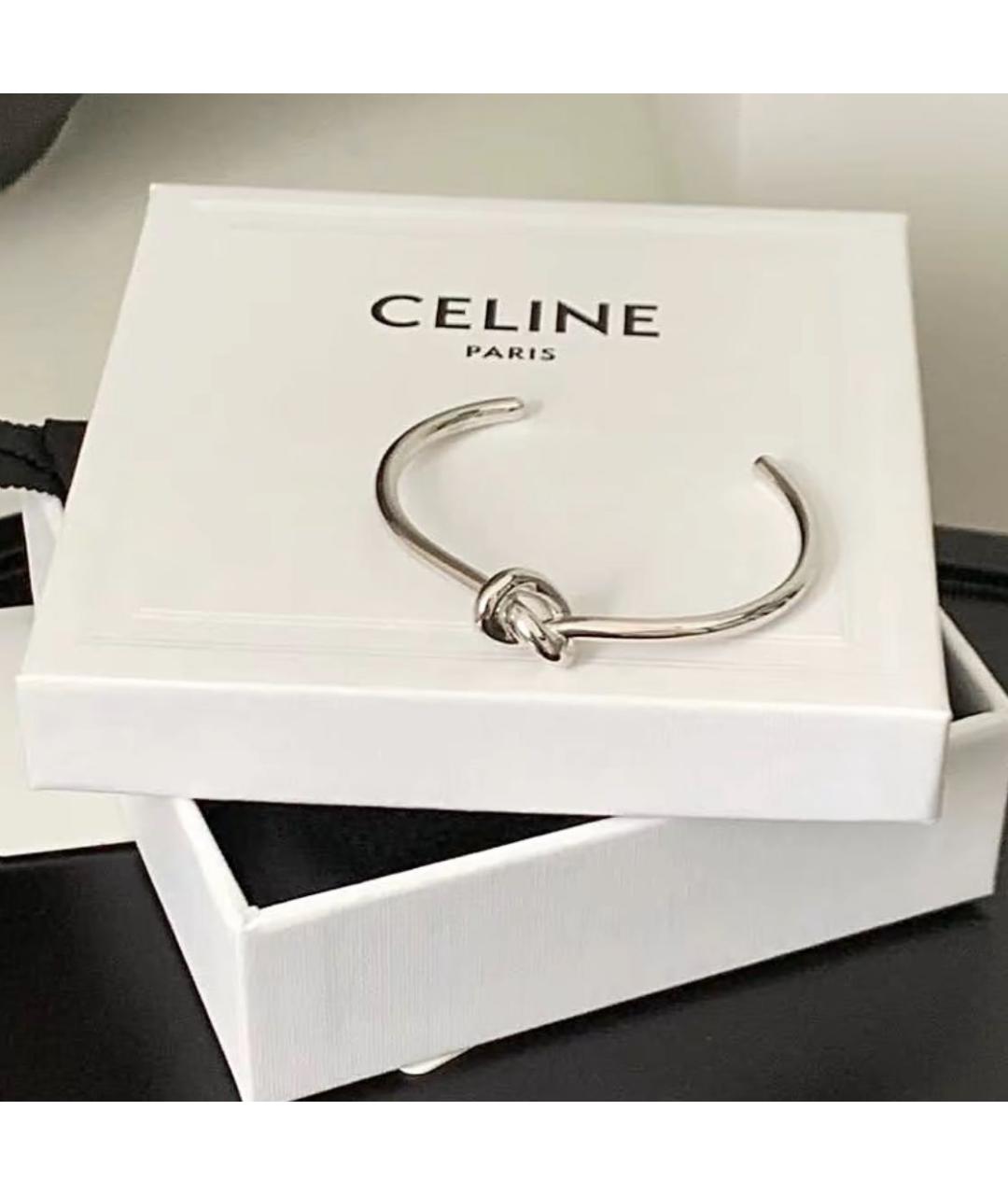 CELINE Серебряный браслет, фото 3