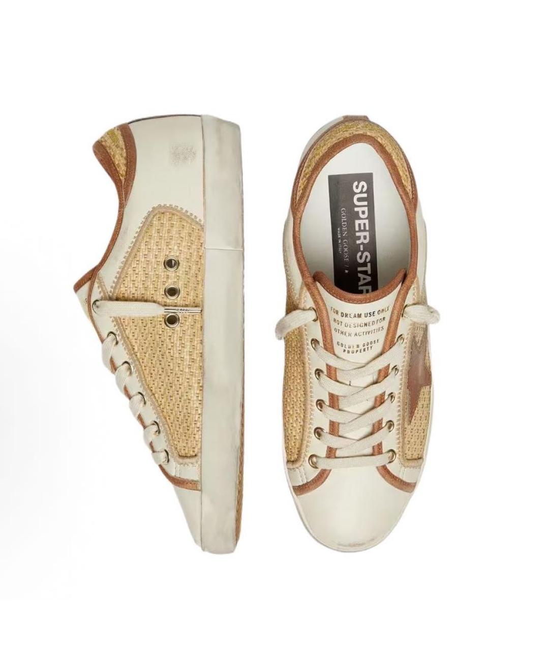 GOLDEN GOOSE Горчичные кеды, фото 3