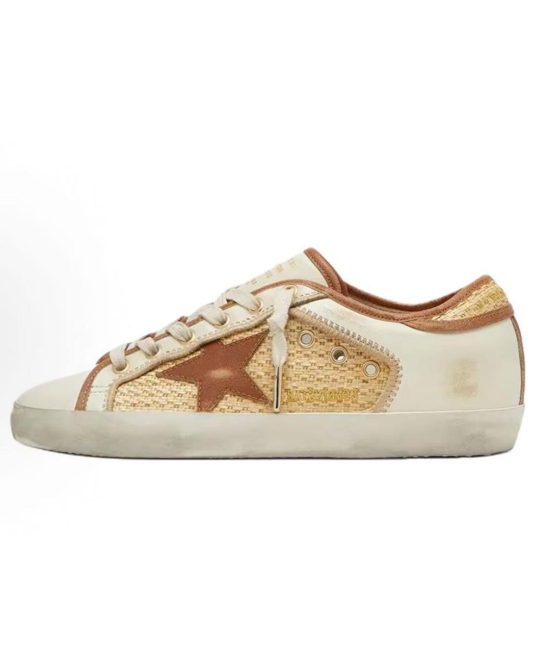 GOLDEN GOOSE Горчичные кеды, фото 8